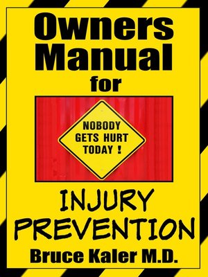 cover image of Owners Manual for Injury Prevention